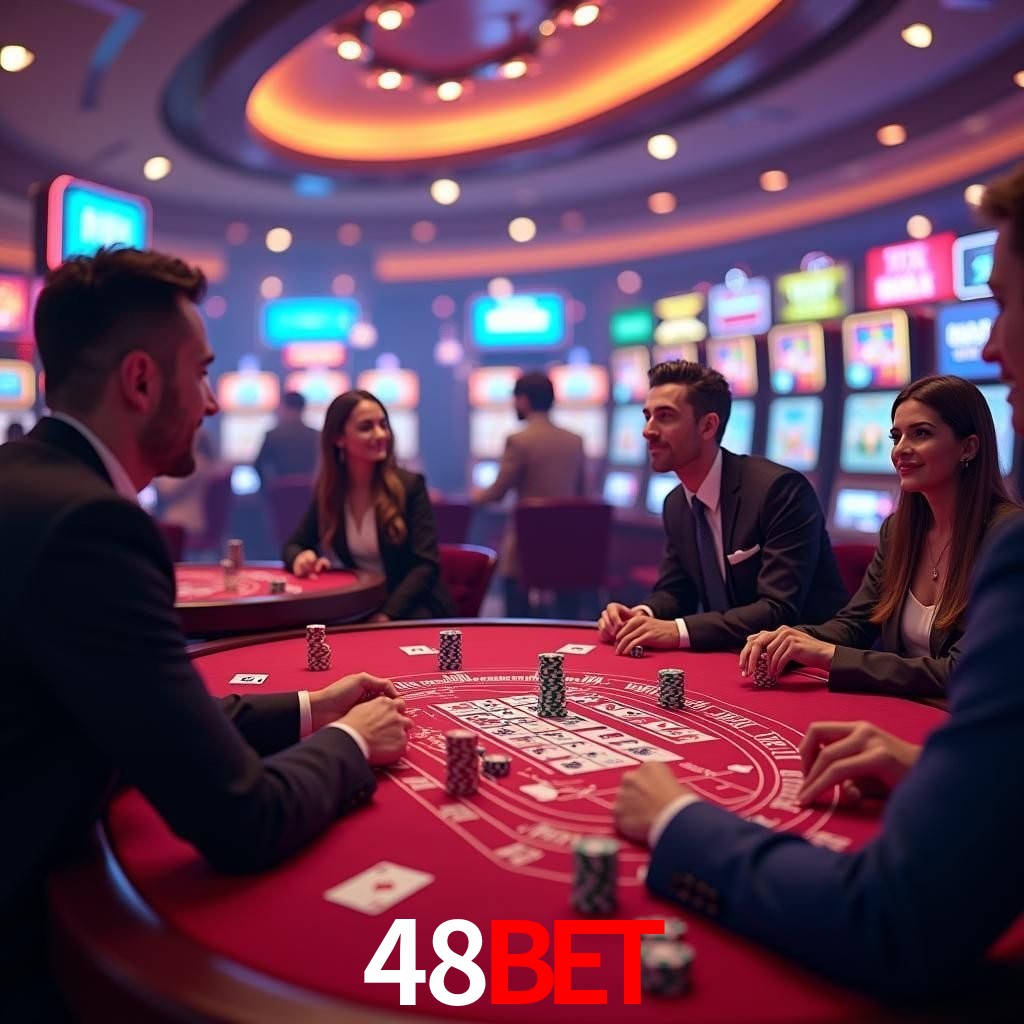 Mesa de Blackjack 48bet
